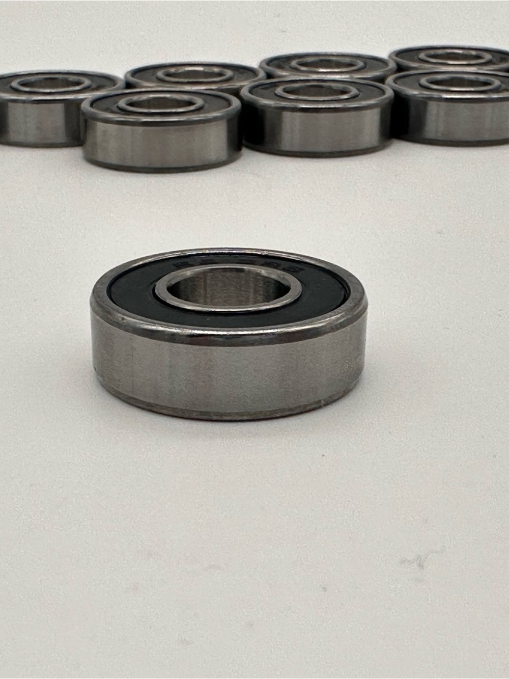 (10) R6-2RS ABEC1 Sealed Greased Ball Bearings 3/8 x 7/8 x 9/32 Pre-Lubricated
